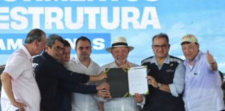 Ao lado do presidente Lula, governador Roberto Cidade destaca investimentos históricos e reforça avanço das obras na BR-319 no Amazonas