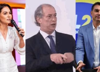Michelle usa vídeo em que Ciro Gomes chama Bolsonaro de “jumento” e retoma briga com Flávio