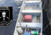 Suspeito é flagrado recebendo carga de ouro em bote na zona sul de Manaus