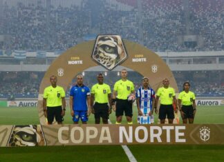 Paysandu vence o Nacional FC por 1 a 0 no jogo de ida da final da Copa Norte