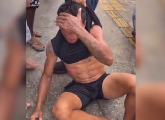 Suspeito de assaltos é cercado e espancado por populares no bairro Cachoeirinha
