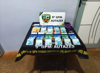 Denúncia anônima leva PM até suspeito de agiotagem com dinheiro e cartões bancários