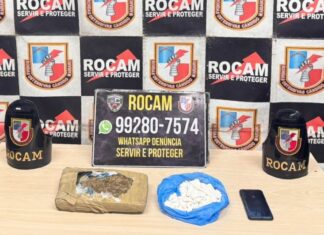 Suspeito é detido com drogas dentro de casa no bairro Cidade Nova, em Manaus