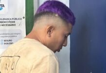 Polícia prende vulgo “Violetto” com porções de drogas, celulares e itens usados na comercialização de entorpecentes