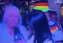 Em transmissão da Globo, torcedora protesta e chama Lula de “ladrão” em cobertura esportiva