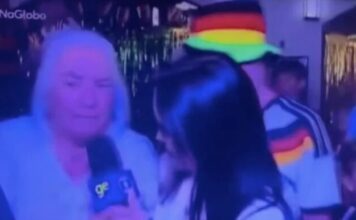 Em transmissão da Globo, torcedora protesta e chama Lula de “ladrão” em cobertura esportiva