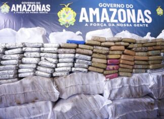 Operação Segurança Presente apreende 2,5 toneladas de drogas em base fluvial no interior do AM