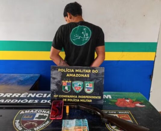 Preso que escapou em fuga coletiva no AM é encontrado armado após quase seis meses