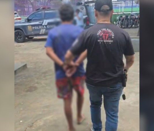Homem é detido no Educandos por roubo de motocicleta e revenda por R$ 3 mil