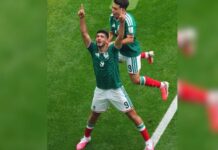 Diante de mais de 80 mil torcedores, México estreia com vitória sobre a África do Sul
