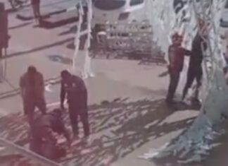 Vídeo registra tragédia em rua da Copa após contato com rede de alta tensão no interior do AM