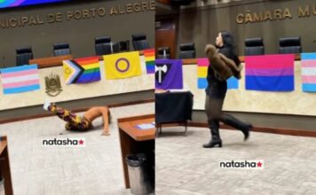 Evento organizado por vereadora travesti do PT leva desfile LGBT ao plenário da Câmara