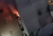 Incêndio após problema com botijão de gás assusta moradores do Viver Melhor 2
