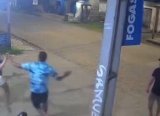 Tentativa de ajudar vítima termina em agressão durante ataque contra mulher em Novo Aripuanã
