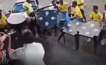 Torcedores são atingidos por carro conduzido por adolescente durante concentração para jogo da Seleção Brasileira