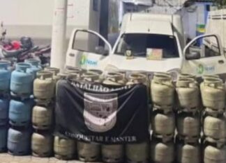 Polícia recupera 68 botijões de gás e prende sete envolvidos em Manaus