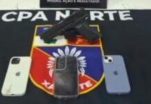 Assaltantes são presos com celulares roubados após rastreamento de iPhone no Japiim