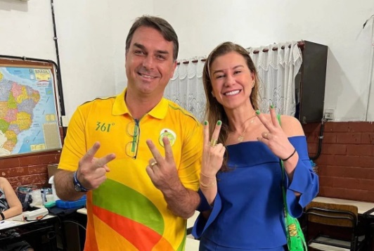flávio e esposa