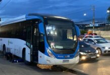 Polícia prende trio investigado por série de assaltos a ônibus e rotas em Manaus