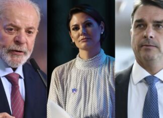 Em crise com Flávio, Michelle elogia governo Lula: ‘Realização de um sonho”