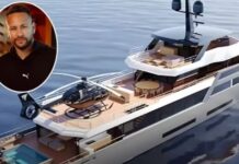 Neymar compra iate de R$ 120 milhões com heliponto e 6 suítes