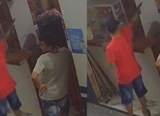 VÍDEO Pistoleiro invade bar, conversa com vítima e atira contra proprietário no Amazonas