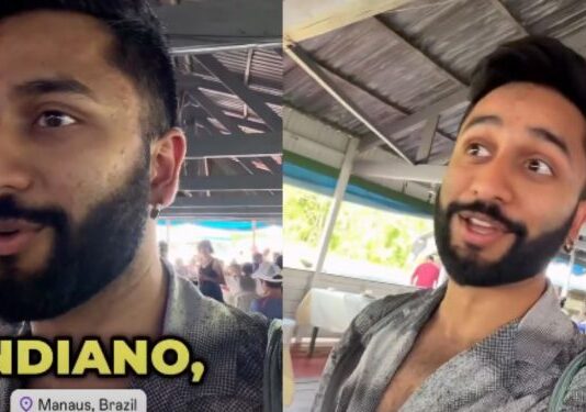 Vídeo de influenciador indiano sobre semelhança entre manauaras e indianos repercute nas redes