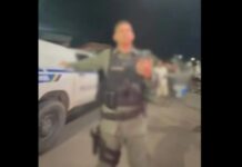 VÍDEO: Celular de PM grava o momento exato em que ele é balead0 na cabeça por colega de farda