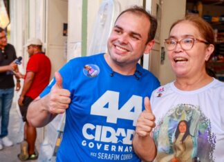 Roberto Cidade leva campanha às ruas do Santo Antônio e reforça compromisso com avanços no Amazonas