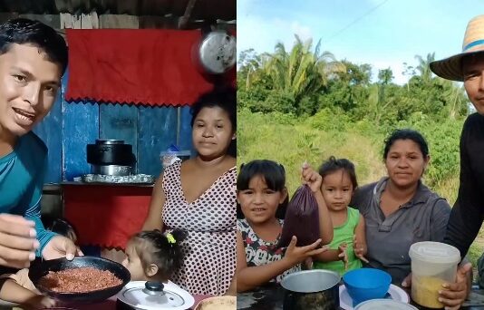 VÍDEO: Morador de Manacapuru viraliza ao mostrar realidade da família e mobiliza vaquinha na web