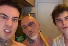 Cristian Cravinhos gera rev0lta ao usar taco em gravação de conteúdo adulto em alusão ao assassinat0 do casal Richthofen