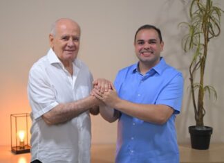 Eleições 2026: Roberto Cidade confirma Serafim Corrêa como vice na disputa pela reeleição