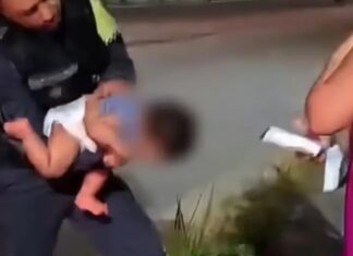 Policial militar salva a vida de bebê engasgado em Manaus