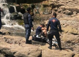 Foragido da Justiça se dá mal e fica ferido ao pular em igarapé durante fuga em Manaus