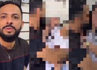 VÍDEO: “Quem vê maldade é d0ente”, diz empresário de Manacapuru após críticas por vídeos ‘beijando’ a filha adolescente