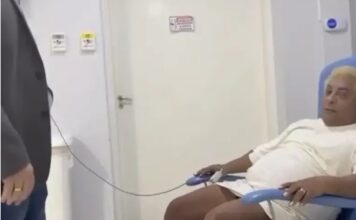 Patixa Teló passa mal, descobre gastrite e simula desmaio diante de médico em Manaus