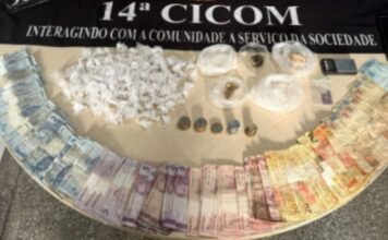 Homem é preso com drogas, dinheiro e balança de precisão no Jorge Teixeira, em Manaus