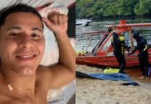 Jovem de 25 anos morr3 após ser atingido por inflável enquanto nadava no Tupé