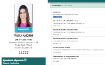 Vivian Amorim declara R$ 3,4 milhões para disputar vaga de deputada estadual na Aleam