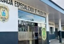 Homem é preso após jogar lata de cerveja em escola e atingir aluno em Tefé