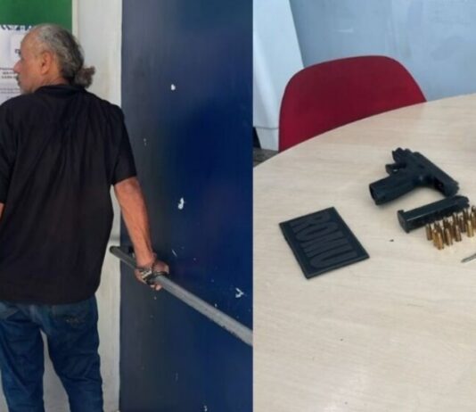Suspeito furta arma de agente da Romu, indica esconderijo e acaba preso em Manaus