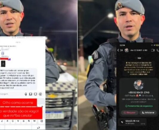 Criminosos se passam por policiais e tentam obter senha de celulares roubados em Manaus