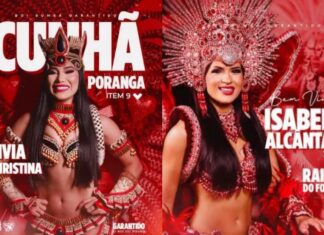 Garantido anuncia Lívia Christina como nova Cunhã-Poranga e Isabelle Alcântara como Rainha do Folclore