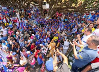 Roberto Cidade encerra maratona deste final de semana pelo interior com mega carreata em Itacoatiara