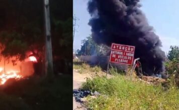 Manaus tem sequência de incêndios e fumaça chama atenção em vários bairros