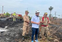 Governador Roberto Cidade cobra reforço federal diante do avanço dos incêndios no Amazonas