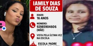 Adolescente de 16 anos desaparece após festa em escola na Compensa e família pede ajuda