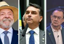 Lula tem 38,4%, Flávio 37,3% e Cury aparece com 6,6%, diz Meio/Ideia