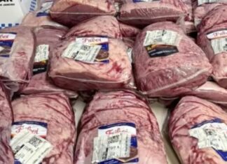 Jovem de 17 anos é flagrada com 22 peças de picanha Friboi que valiam aproximadamente R$ 2,5 mil