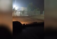 Visibilidade fica comprometida por fumaça na rodovia AM-010